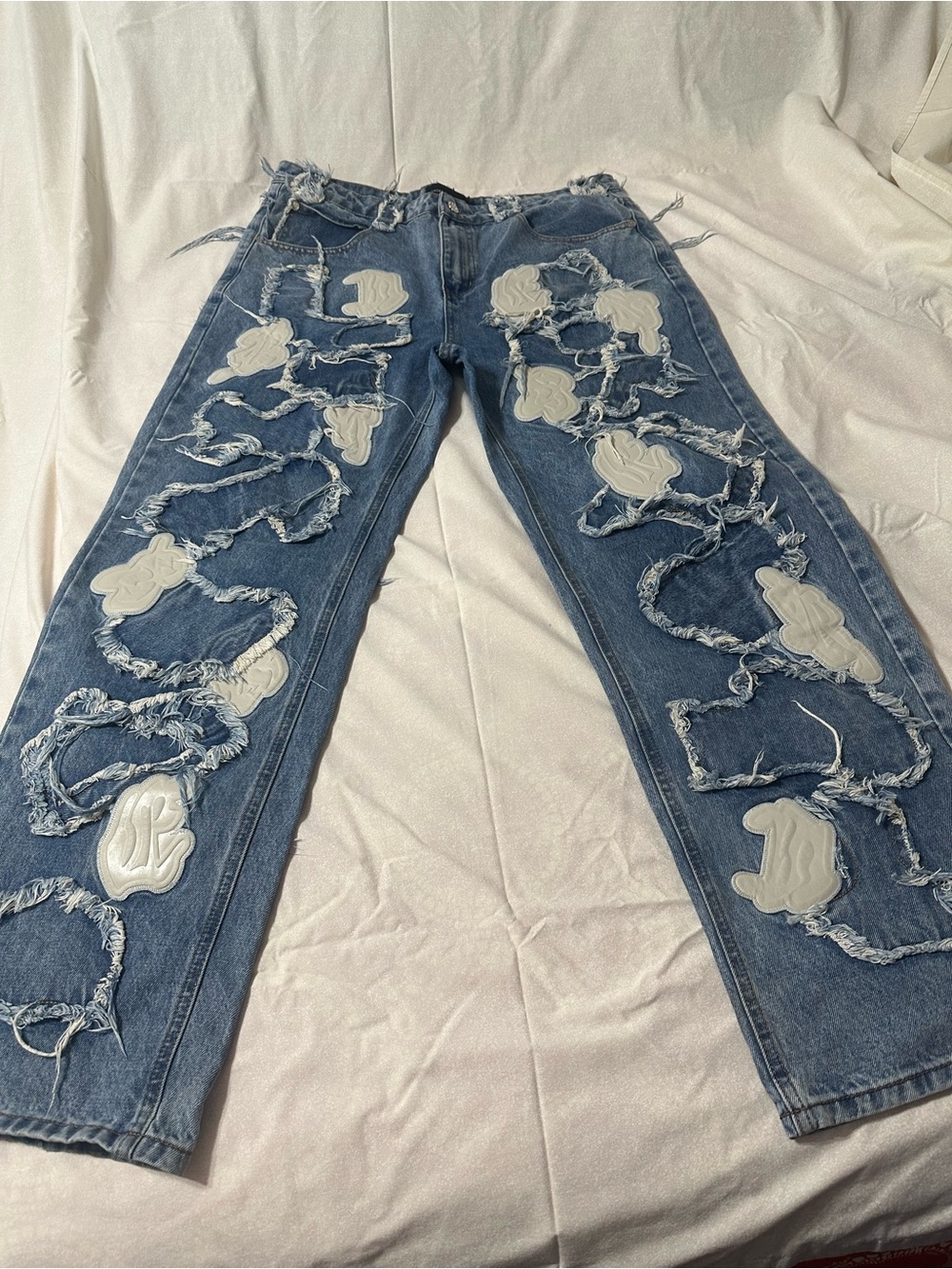 RACER WORLDWIDE DISTRESSED MEN JEANS